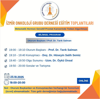 Metastatik Hormon Sensitif Prostat Kanserinde Tedavi Algoritması