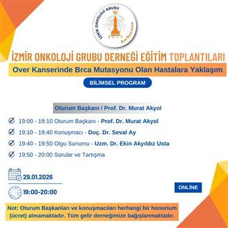 Over Kanserinde Brca Mutasyonu Olan Hastalara Yaklaşım